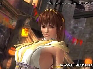 Anime girls in dead or alive 5 ultimate kasumi halloween costume nude