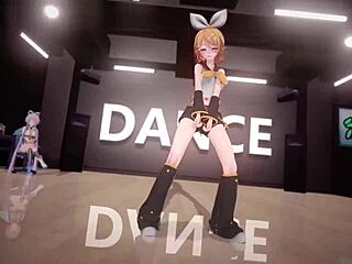 3d group sex feels amazing at the dance party