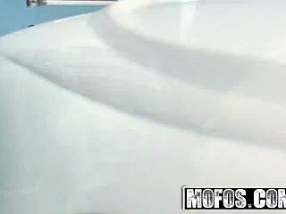 Adriana Milano And Ivy Rider Engage In Deepthroat Blowjob And Riding At Boat Party