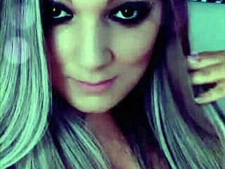 Gabriela Stokweel receives multiple cumshots in her mouth from big cocks