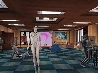 fallout 4 vicious fashion with brunette fucking in 3d anime hentai game