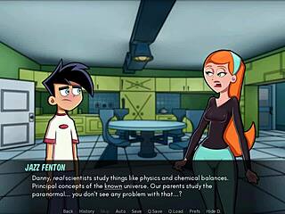 Danny's supernatural return to Amity Park in medical-themed Hentai