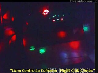 Intense Dancing Climax At Lima Centro Night Club