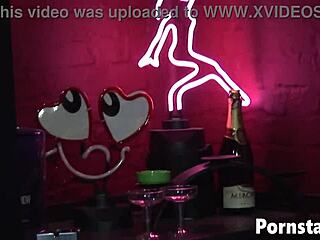 Blonde Stripper Carmel Moore Pissed on Body