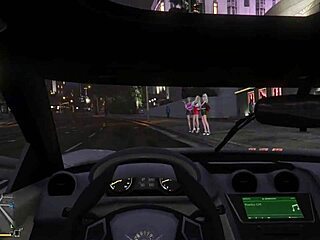 GTA 5 First Person Hooker Sex In Car!
