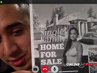 A real estate agent visits Bruno's place for an appraisal and gets brutally fucked