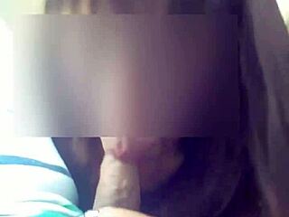 Bold outdoor blowjob in the truck with dianita miel