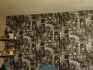 Guy stands and masturbates in public