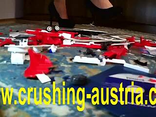 Kimberly teases feet in humiliating webcam fetish