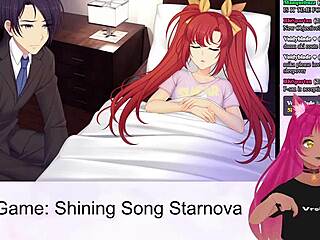 Shining Song Starnova Aki's route continued in a captivating VTuber livestream