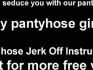 Indulge in my pantyhose fetish with POV joi instructions