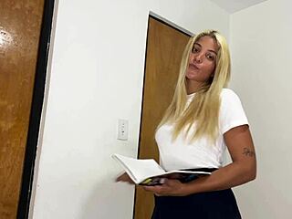 Stepdaughter, help with homework means bending over for my big cock.