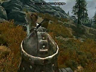 Big Boob Babe Bent Over for Outdoor Doggy Style Action.