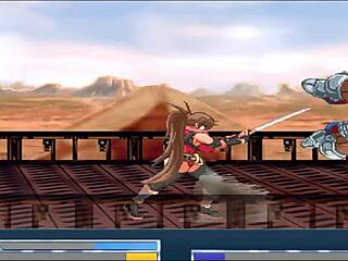 Japanese hentai game features ninja wrestler's final showdown