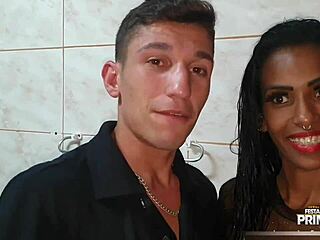 Skinny slut fucks friend in first video?