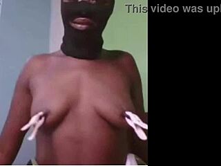 Cyndy Blackslave Feels Intense Training with Master