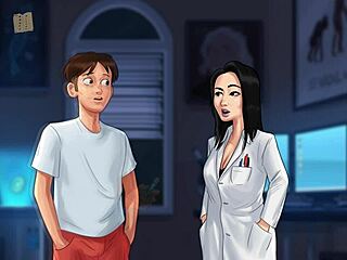 brunette teacher in summertime saga 110