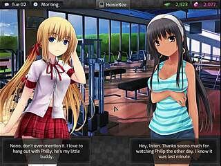 who likes this kind of girl - huniepop female walkthrough 1