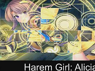 Alicia's harem-themed puzzle game