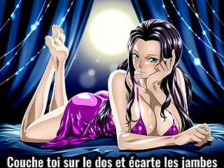 Nico Robin's French JOI with European twist