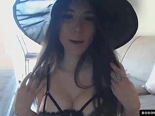 sexy witch drips juice during close-up masturbation! 🧙‍♀️