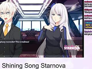 Vtuber performs Star Nova Maria's fifth chapter in a visual novel