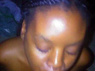 i deepthroat big black cock for sloppy cum