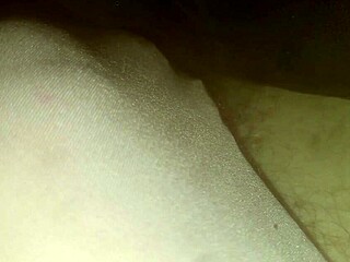 Alex's girlfriend pees in her panties