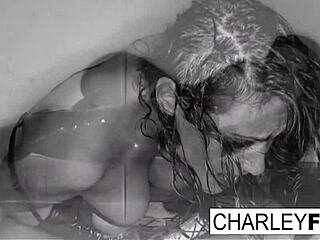 Charley Chase Begs For Hardcore Whipping, Showing Her Big Tits And Ass While Sucking Cock And Getting Fucked.