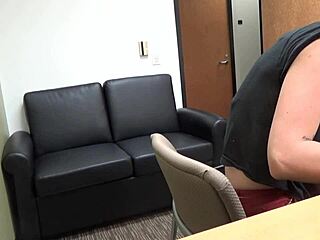 Zelda undergoes rough casting interview on sofa