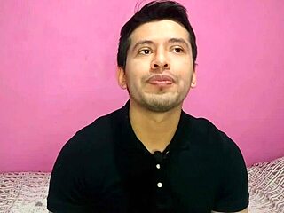 Twink penetrates his stepfather bareback with 21cm thick big cock in the kitchen during gay encounter.