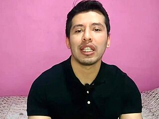 Twink penetrates his stepfather bareback with 21cm thick big cock in the kitchen during gay encounter.