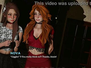 Busty anime babe with huge tits in steamy 3D action
