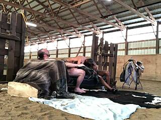 Sloan Rider and European cowboys in intense riding session
