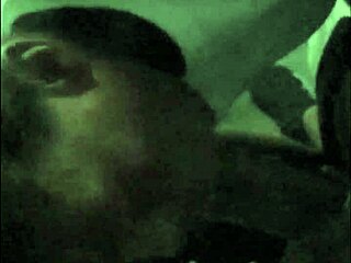 Black beauty swallows cum in amateur video
