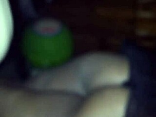 Black cock and pussy playtime with a shaved friend