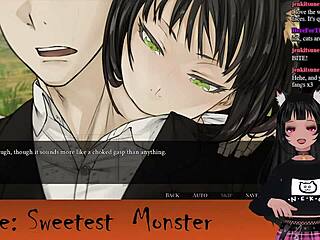 Lewdneko, the Vtuber, indulges in the sweetest monster roleplay in part 4