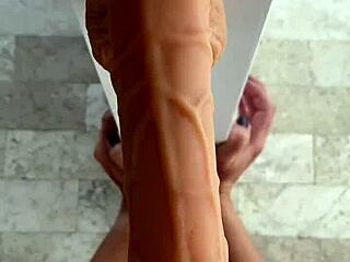 training to fuck with dildos and masturbation on hairy pussy