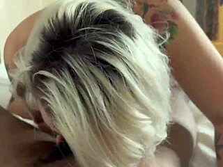 i'm sucking a good black dick in this interracial scene.