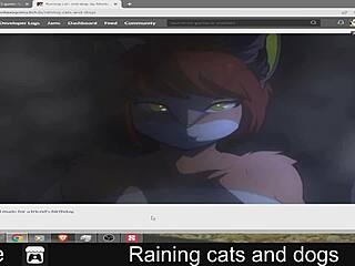 下着大雨，感觉超狂野