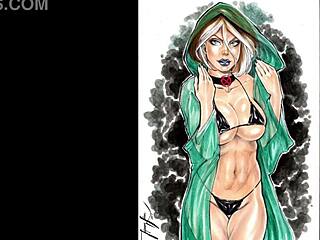 Marvel Hentai Compilation with Big Tits Creampie Action
