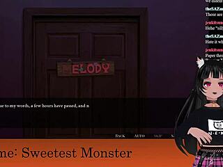Vtuber Lewdneko Plays Sweetest Monster in Wild Halloween Game Part 2