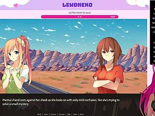 Vtuber Lewdneko Plays Cute Anime Dating Game Hentai