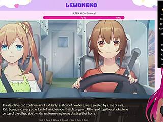 Vtuber Lewdneko Plays Cute Anime Dating Game Hentai