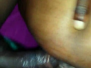 Black beauty rides and gets creampied