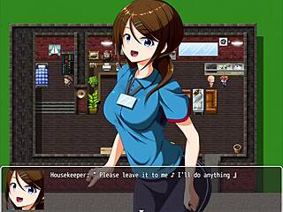 fodendo with the housekeeper at old man’s house in npc girls at work ep6