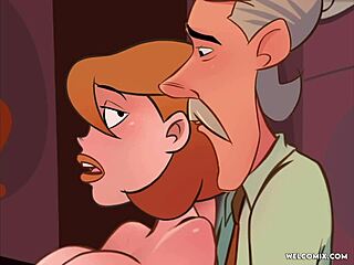 Animated comic porn featuring anal and bullying in a naughty home