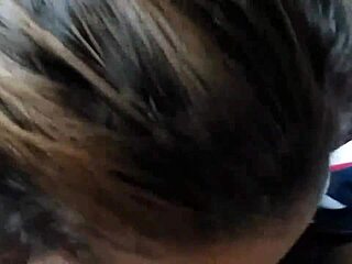 Kazii's caramel-skinned amateur gives a playful BJ for fun