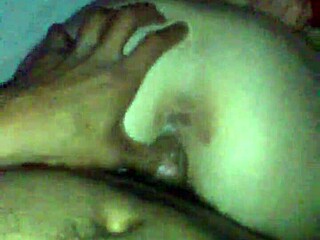 Throat backshots and swallow in this interracial scene.