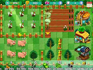 Agricultural paradise of ample derrieres in cartoon-style porn